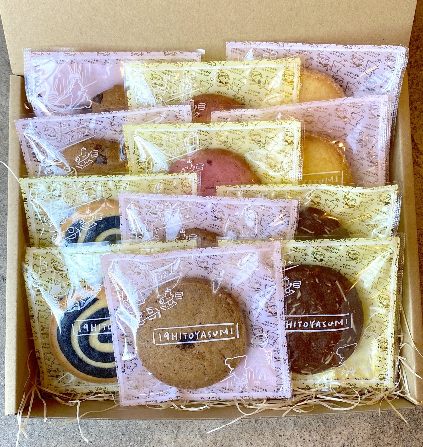 手作りクッキー6種各2計12枚アソートギフト