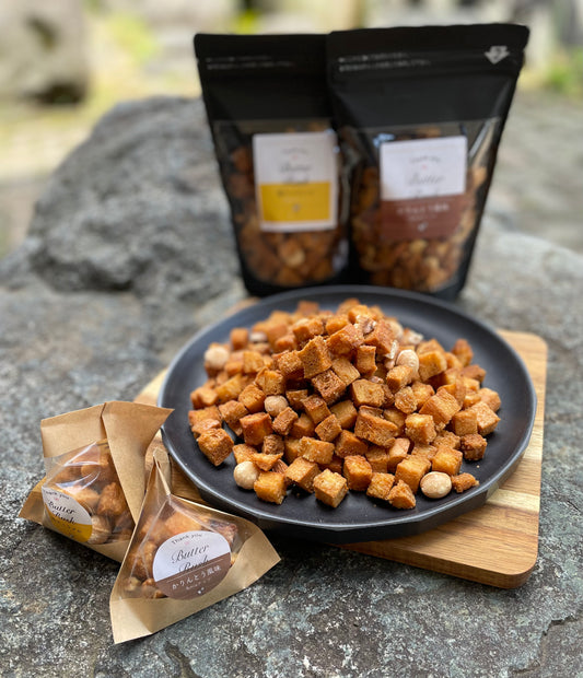 バターラスク　-塩キャラメル味-